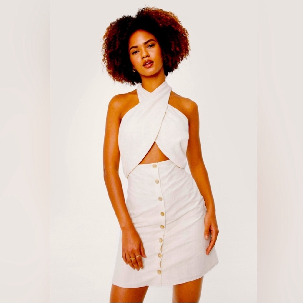 EUC: Nasty Gal linen dress